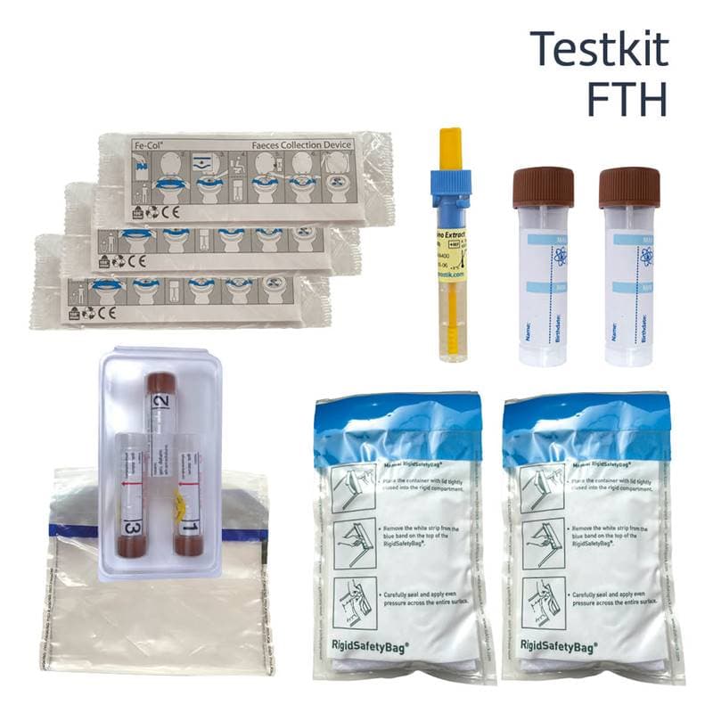 Wat zit er in je testkit?