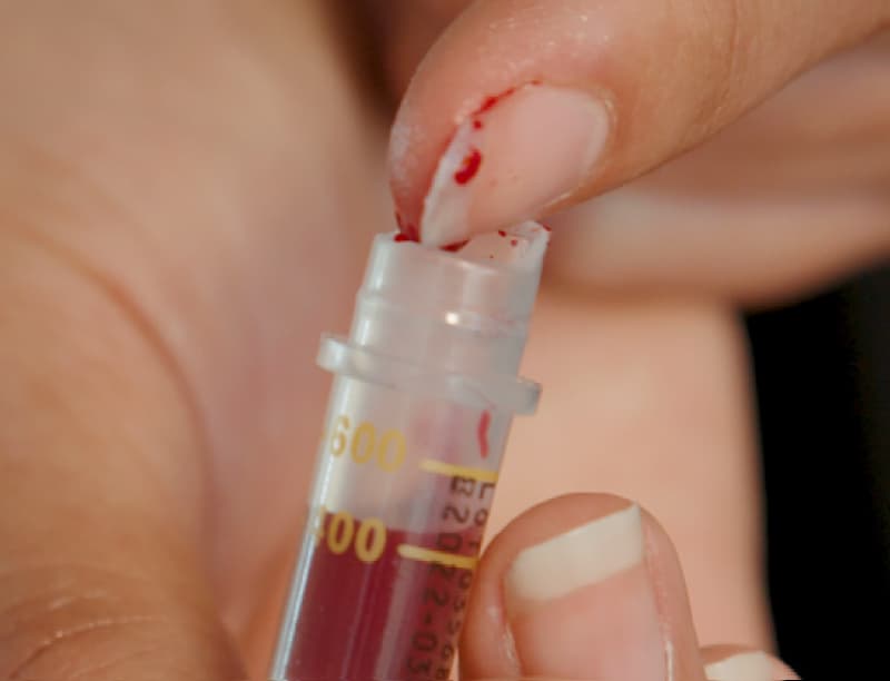 Filling up to the marks