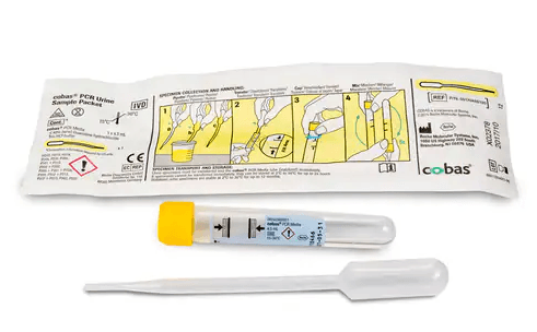 Urine test kit inhoud